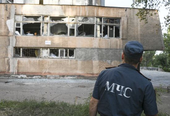 ВСУ обстреляли центр Донецка