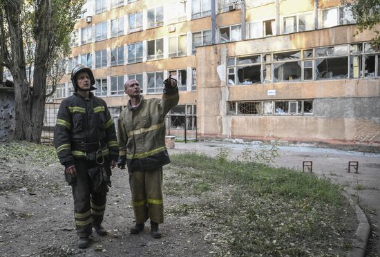 ВСУ обстреляли центр Донецка