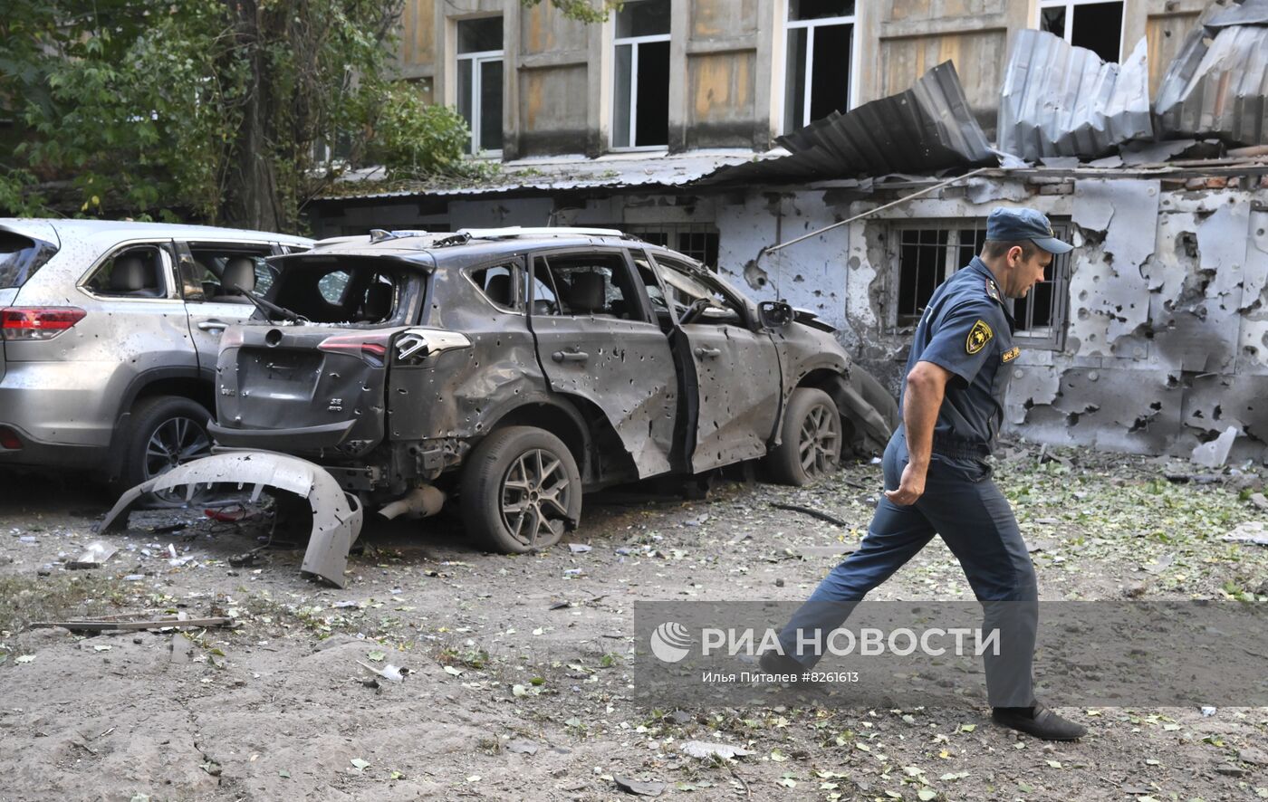 ВСУ обстреляли центр Донецка