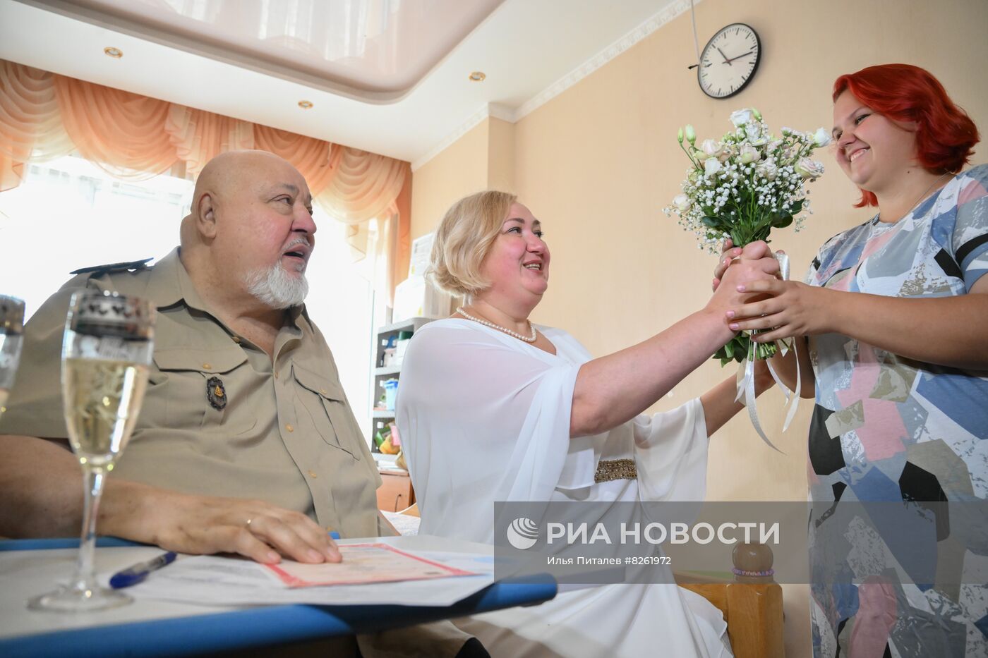 Первая регистрация брака в Мариуполе