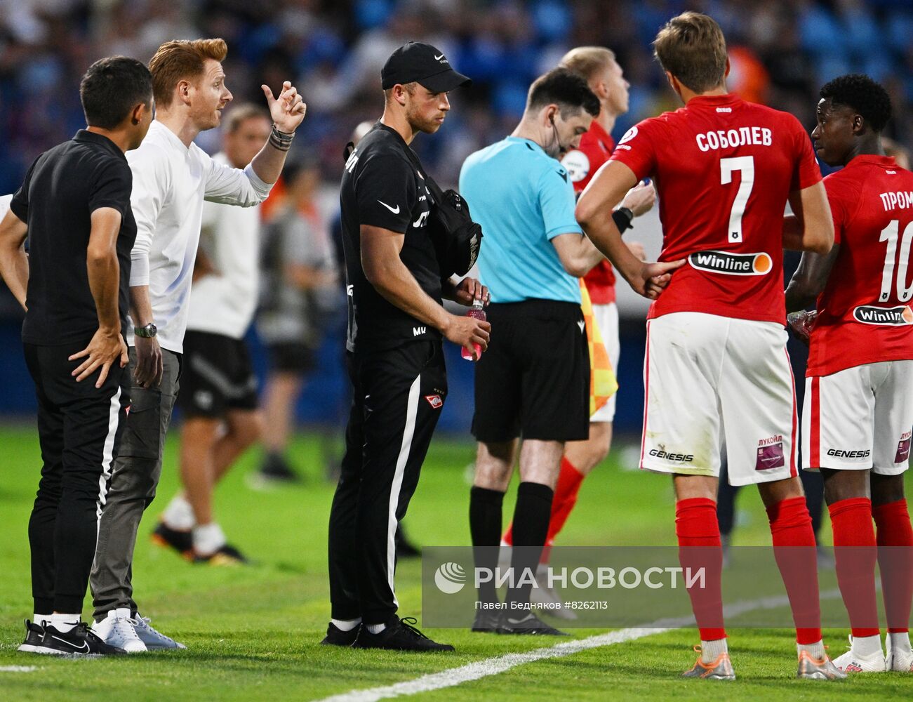 Футбол. РПЛ. Матч "Факел" - "Спартак"