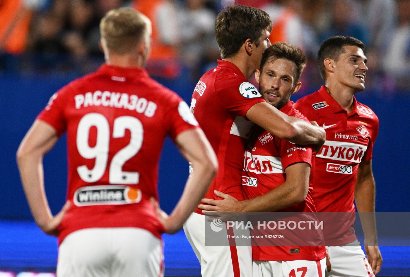 Футбол. РПЛ. Матч "Факел" - "Спартак"