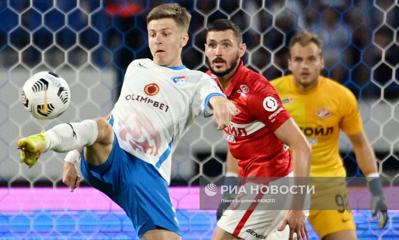 Футбол. РПЛ. Матч "Факел" - "Спартак"