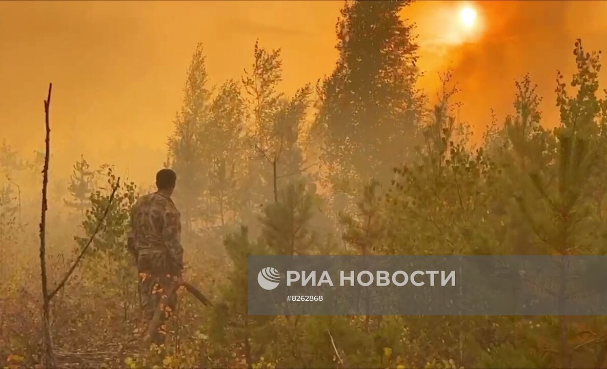 Пожары в Ивановской области