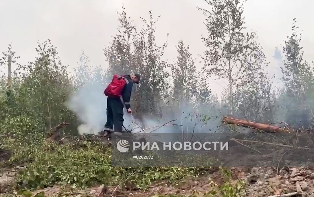 Пожары в Ивановской области