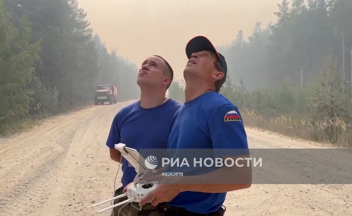 Пожары в Ивановской области