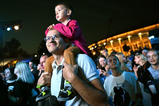 Церемония закрытия Всероссийской спартакиады
