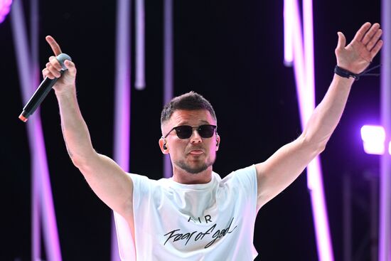 Церемония закрытия Всероссийской спартакиады