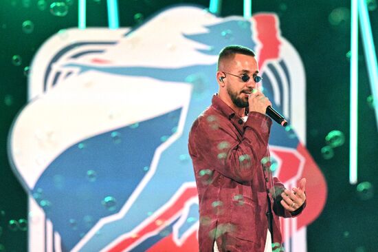 Церемония закрытия Всероссийской спартакиады