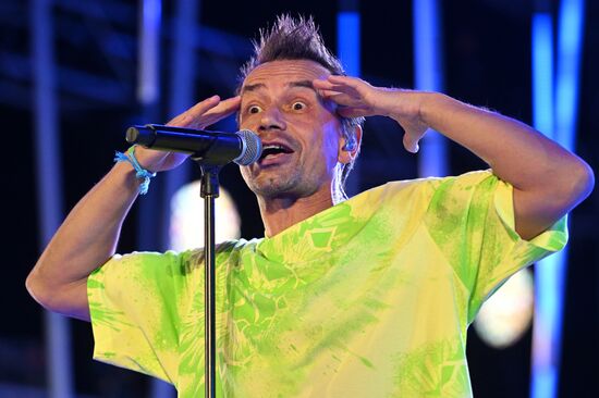 Церемония закрытия Всероссийской спартакиады