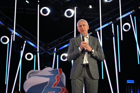 Церемония закрытия Всероссийской спартакиады