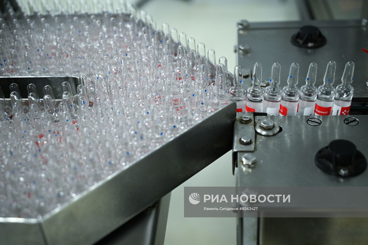 Производство лекарственных препаратов на заводе "Биохимик"