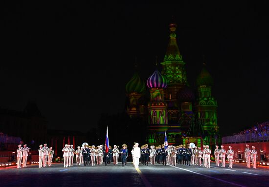 Международный военно-музыкальный фестиваль "Спасская башня"