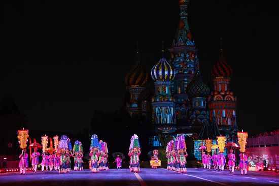 Международный военно-музыкальный фестиваль "Спасская башня"