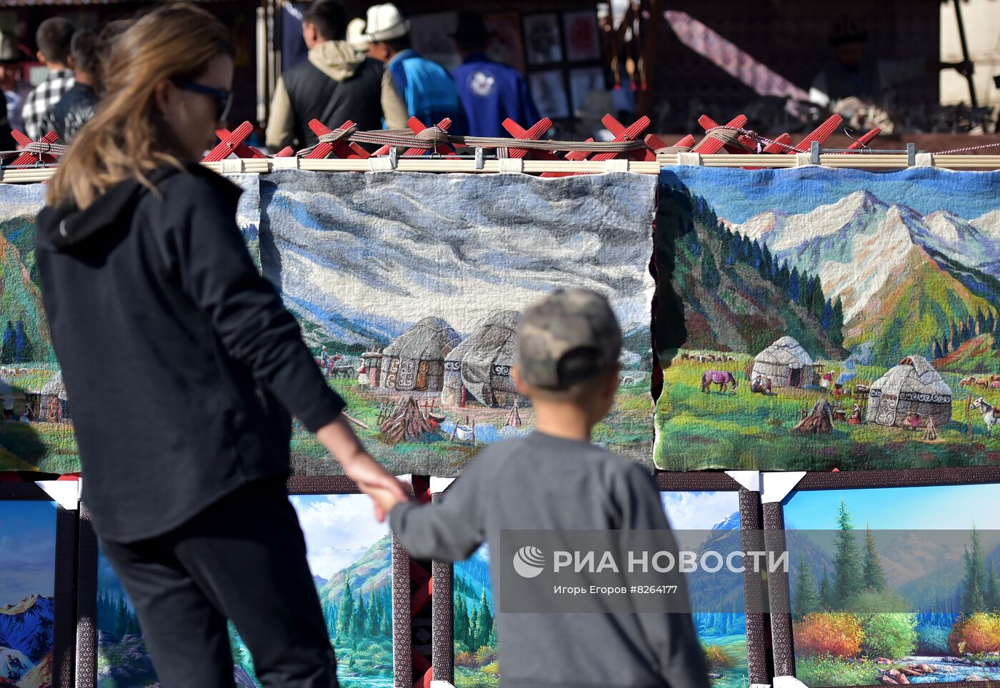 Празднование Дня независимости в Киргизии