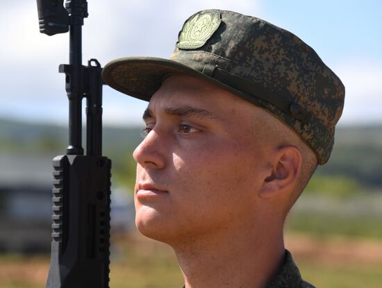 Открытие международных учений "Восток-2022" в Приморском крае