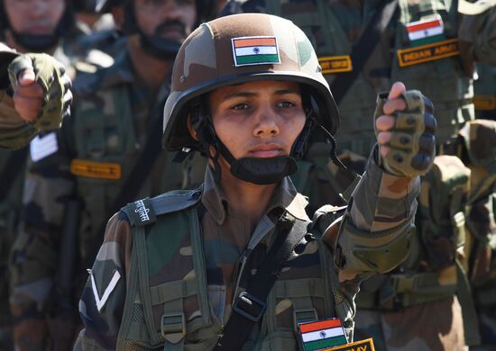 Открытие международных учений "Восток-2022" в Приморском крае