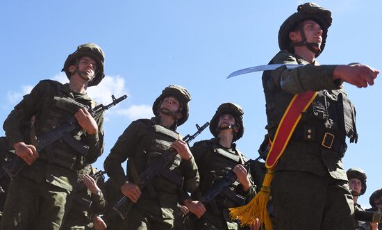 Открытие международных учений "Восток-2022" в Приморском крае