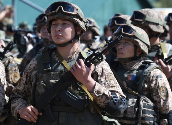 Открытие международных учений "Восток-2022" в Приморском крае