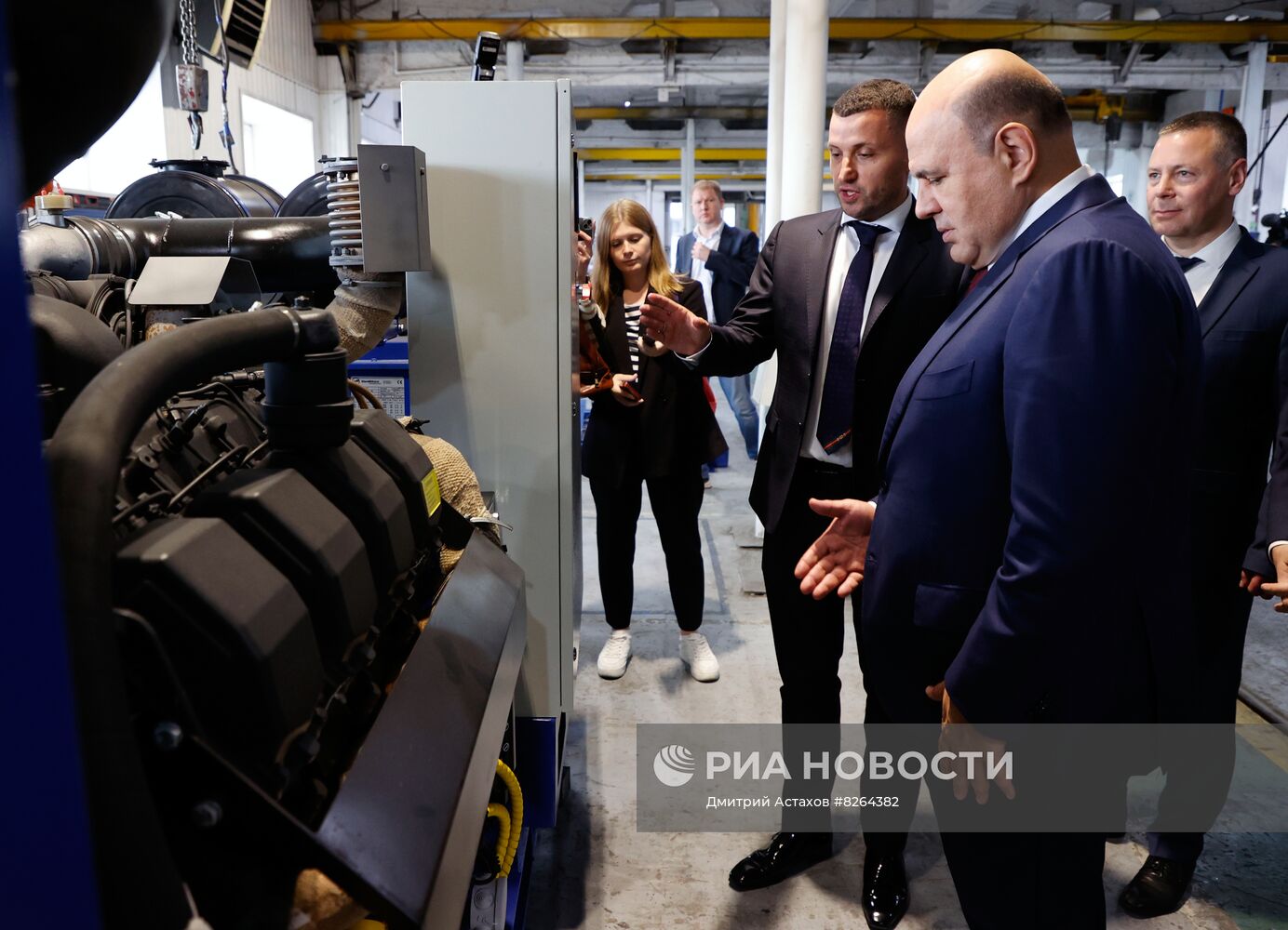 Рабочая поездка премьер-министра РФ М. Мишустина в Центральный федеральный округ