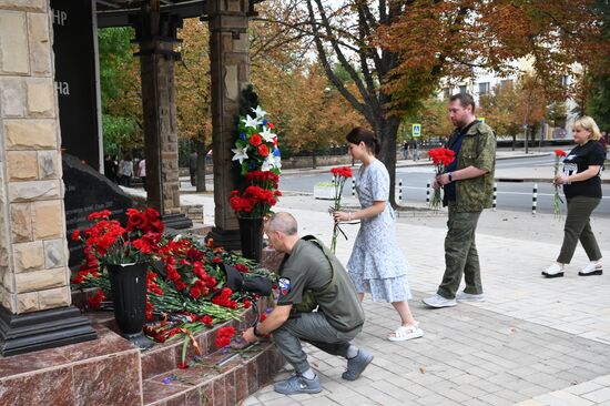 Памятные мероприятия в ДНР по случаю годовщины гибели А. Захарченко