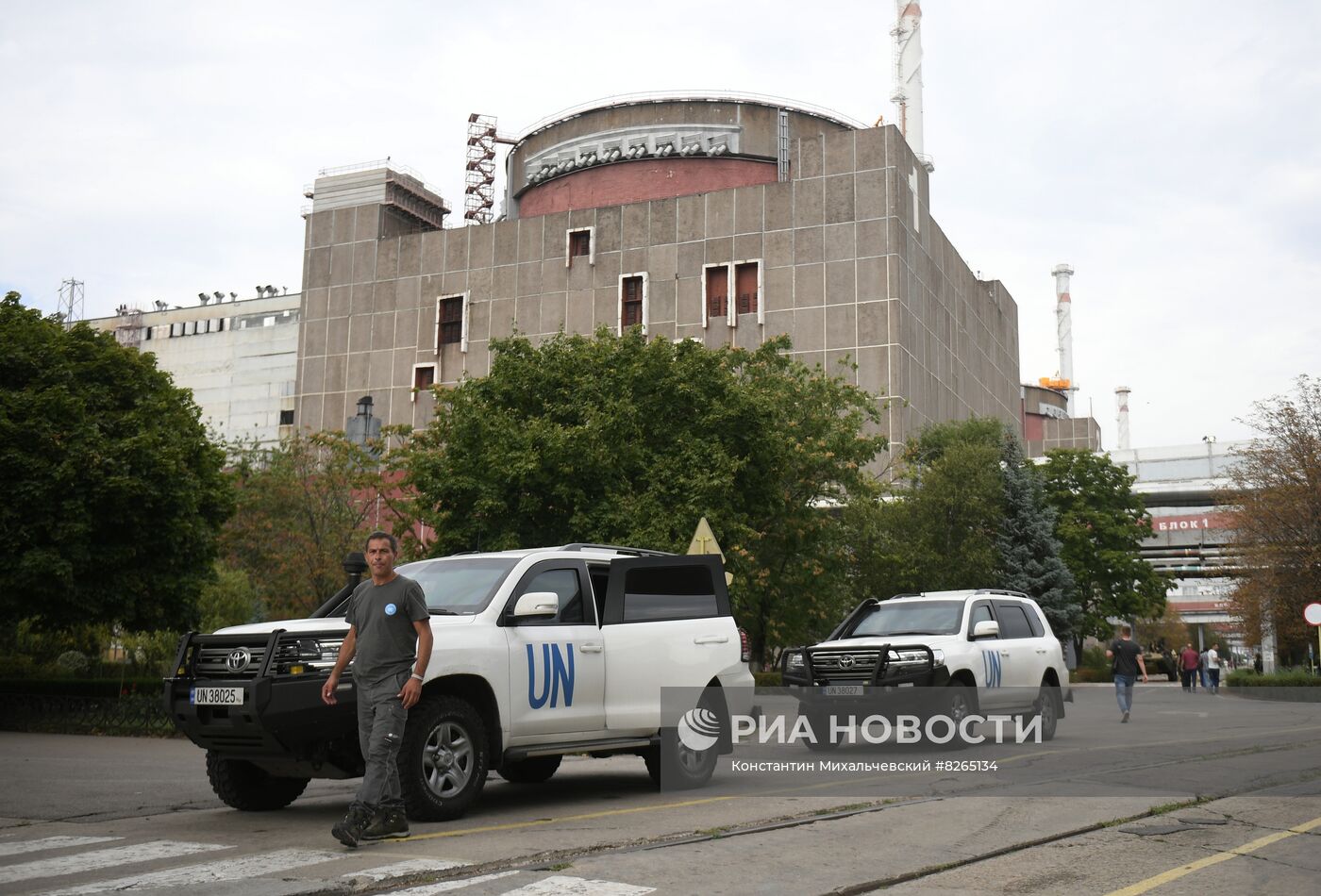 Миссия МАГАТЭ посетила Запорожскую АЭС