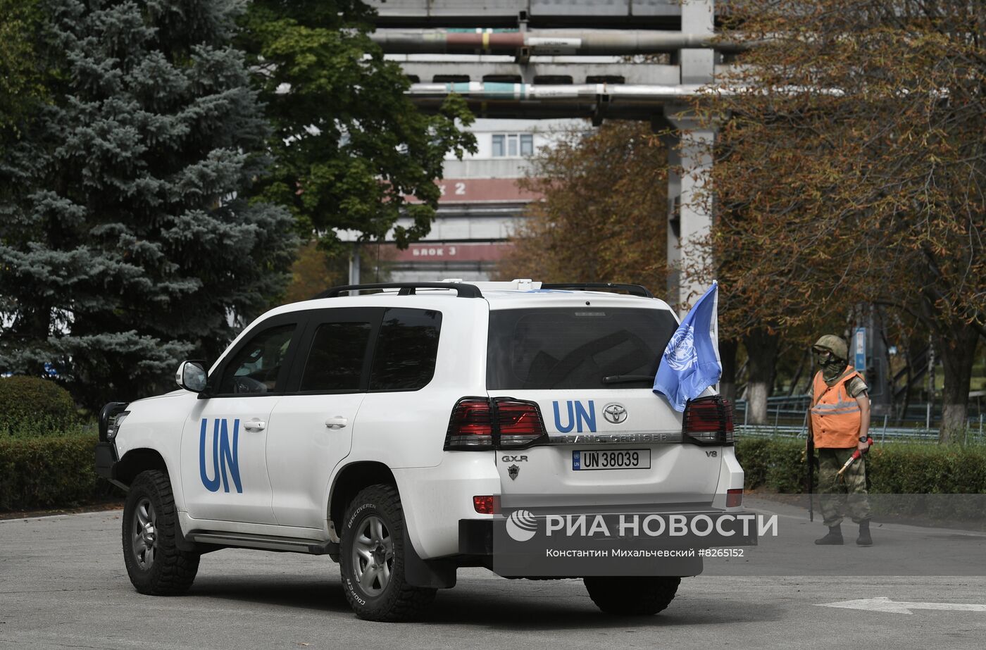 Миссия МАГАТЭ посетила Запорожскую АЭС