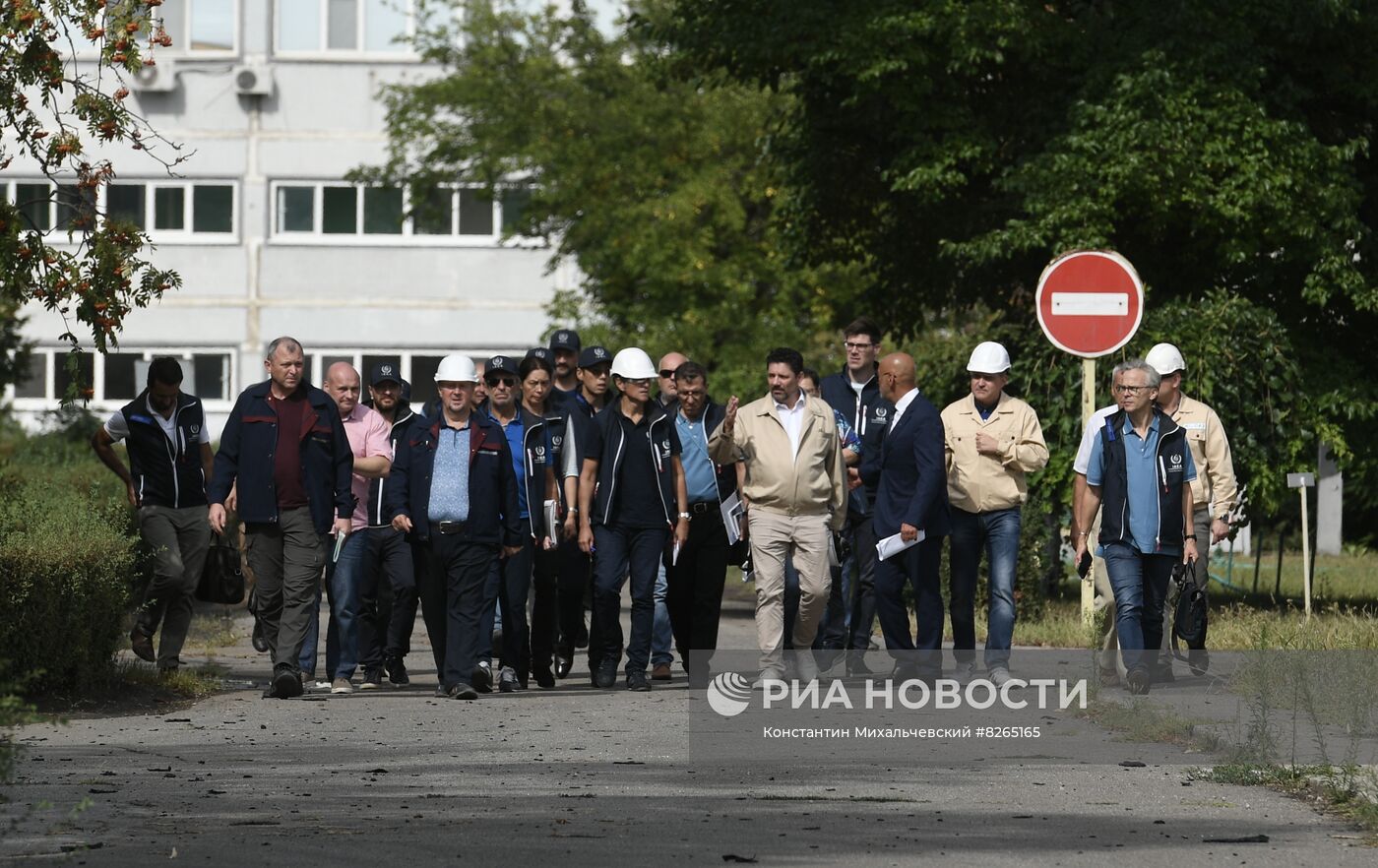 Миссия МАГАТЭ посетила Запорожскую АЭС