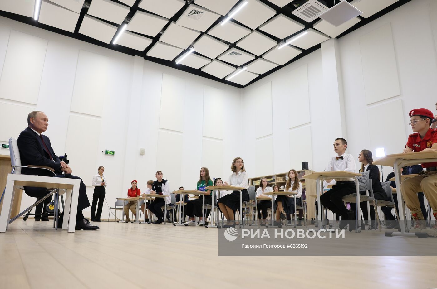 Рабочая поездка президента РФ В. Путина в Калининград