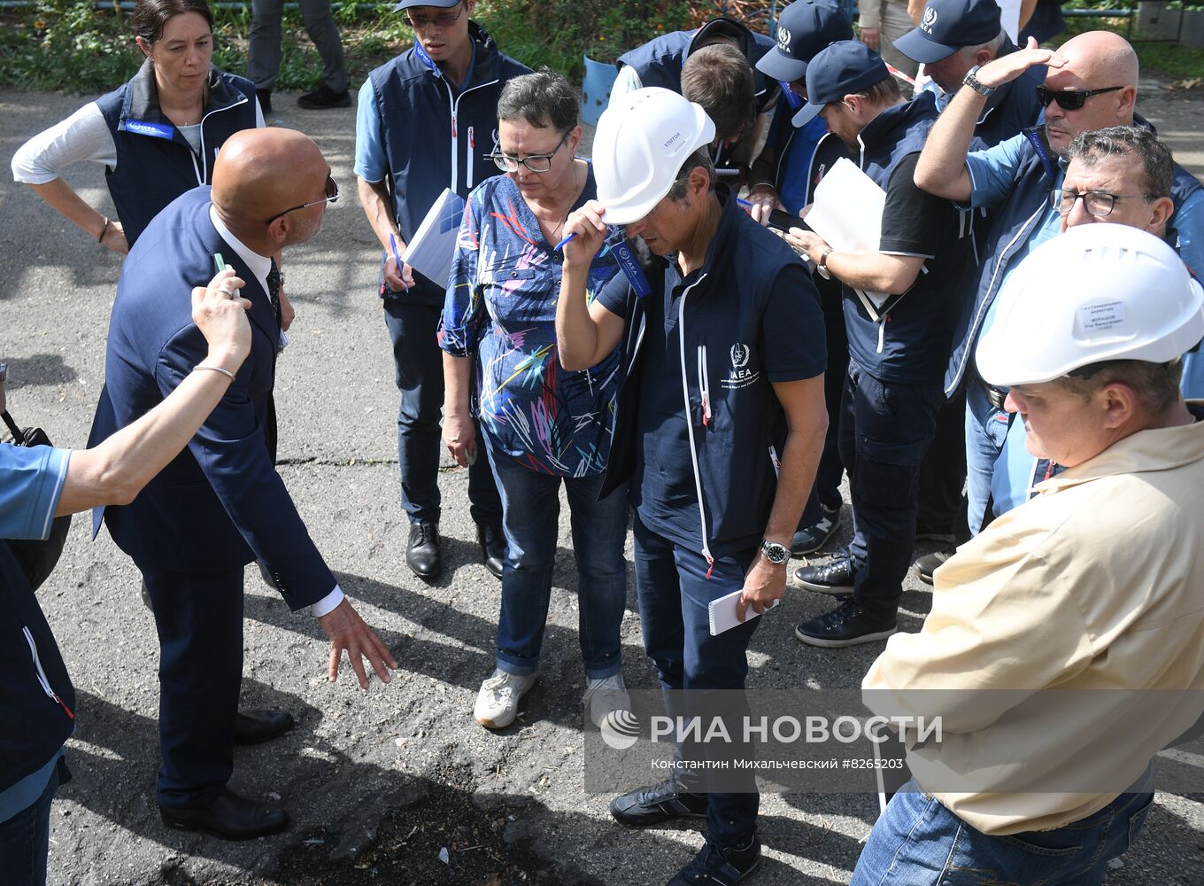 Миссия МАГАТЭ посетила Запорожскую АЭС