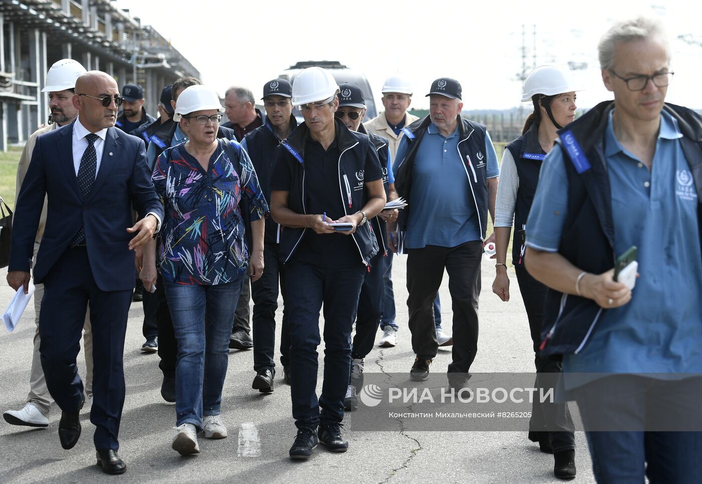 Миссия МАГАТЭ посетила Запорожскую АЭС