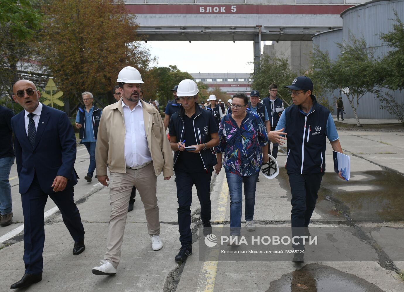 Миссия МАГАТЭ посетила Запорожскую АЭС