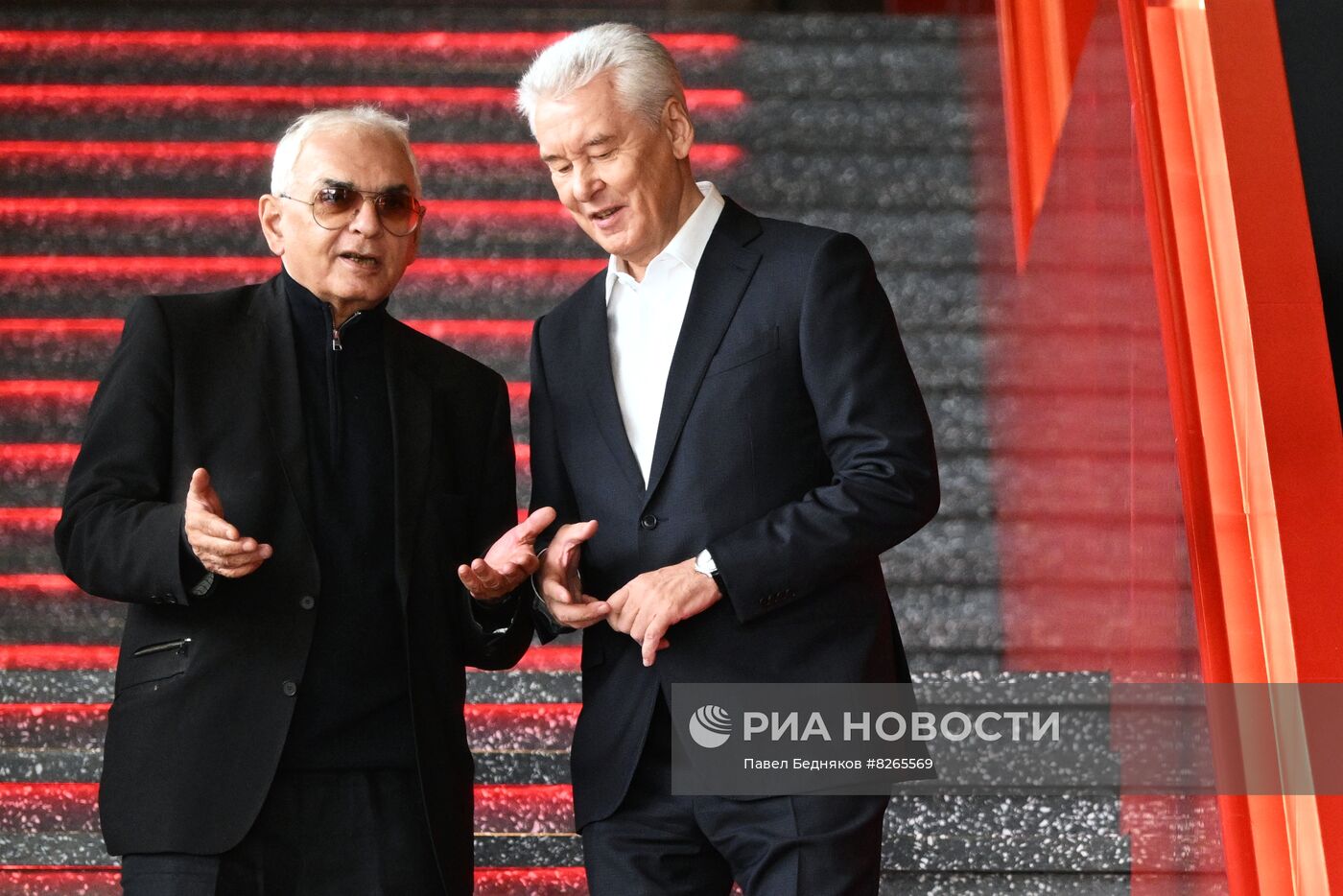 Мэр Москвы С. Собянин посетил площадку "Мосфильма"