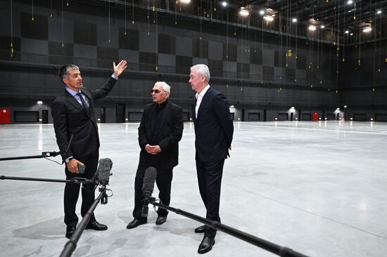 Мэр Москвы С. Собянин посетил площадку "Мосфильма"