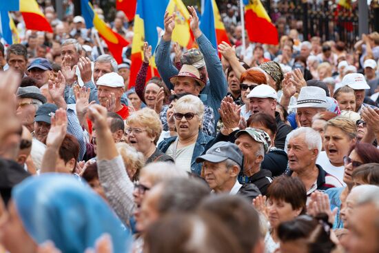 Протесты в Кишиневе