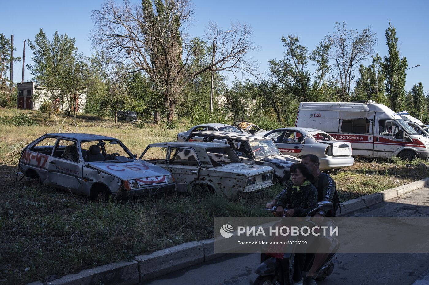 Повседневная жизнь в освобожденном Северодонецке в ЛНР