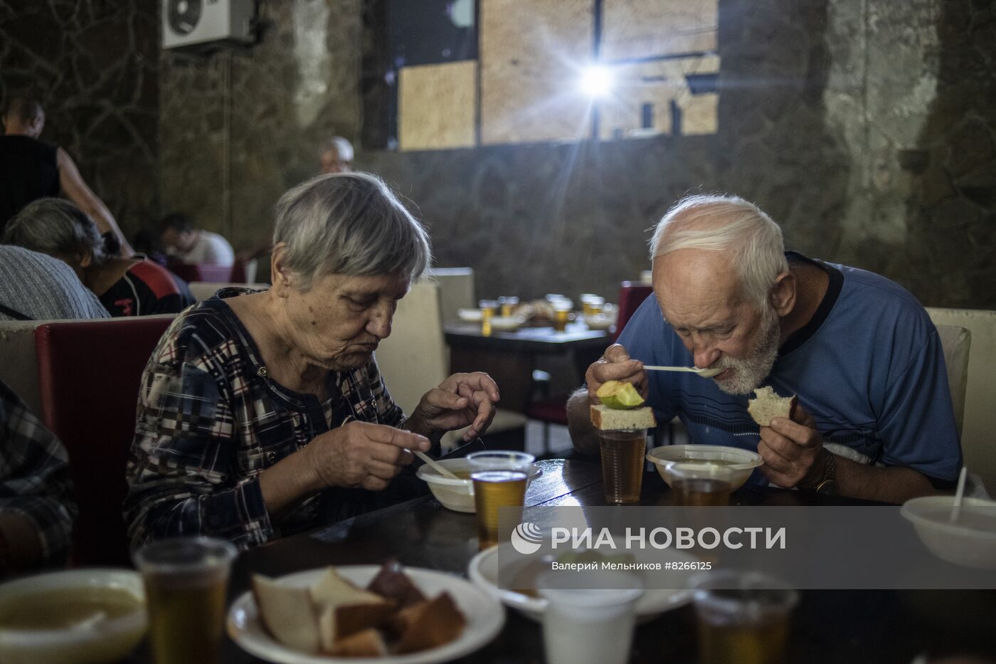 Повседневная жизнь в освобожденном Северодонецке в ЛНР