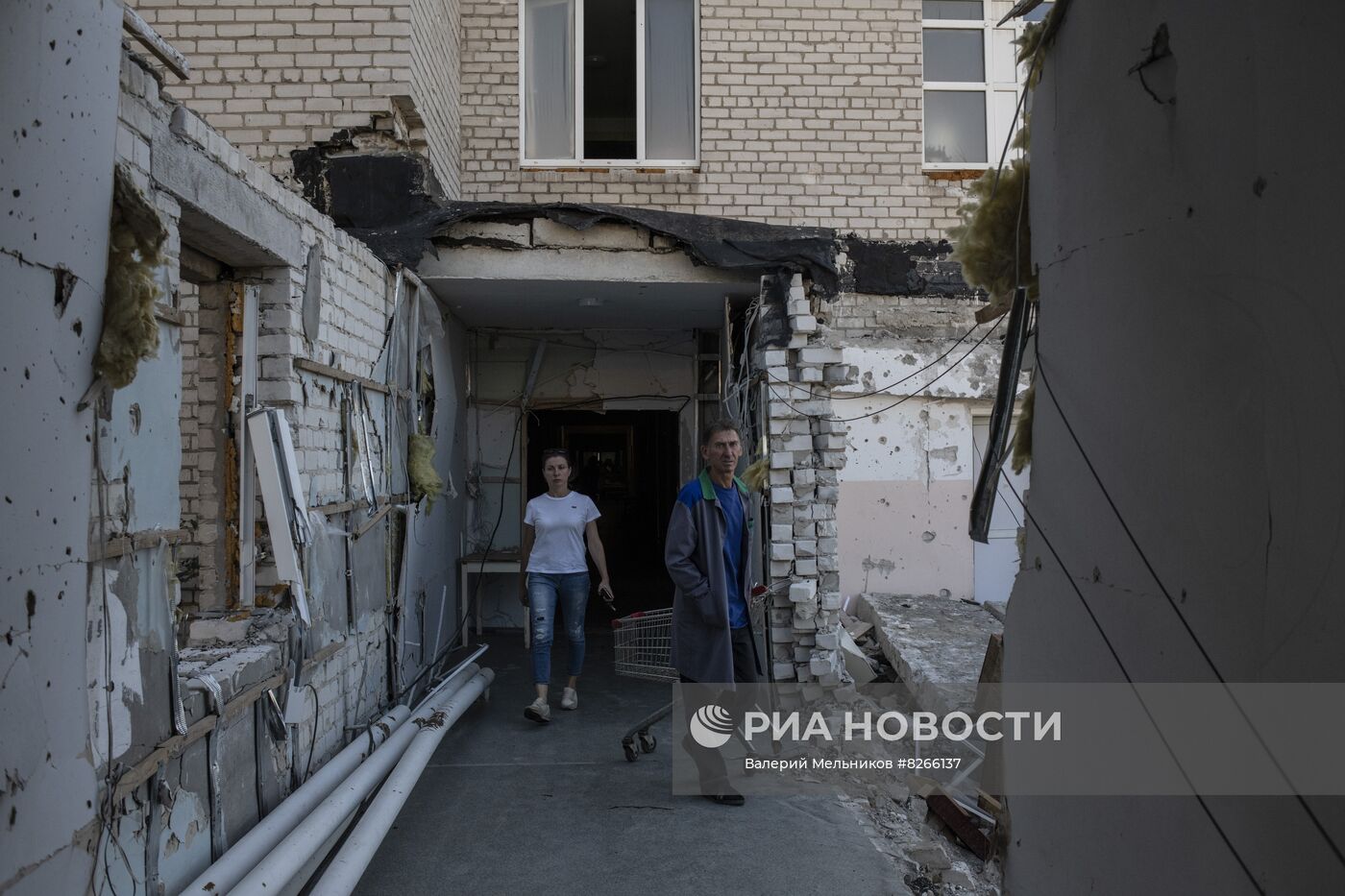 Повседневная жизнь в освобожденном Северодонецке в ЛНР