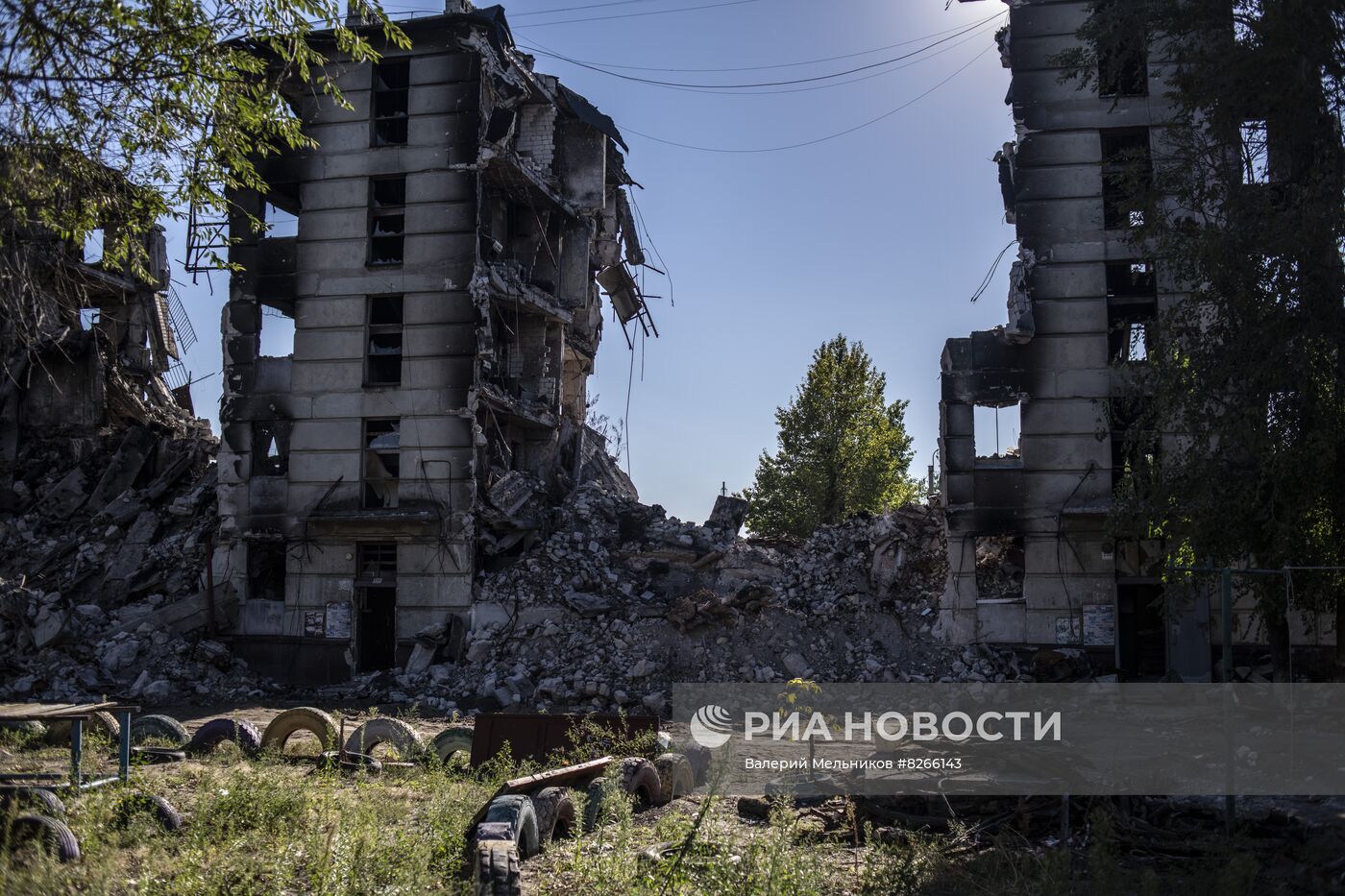 Повседневная жизнь в освобожденном Северодонецке в ЛНР