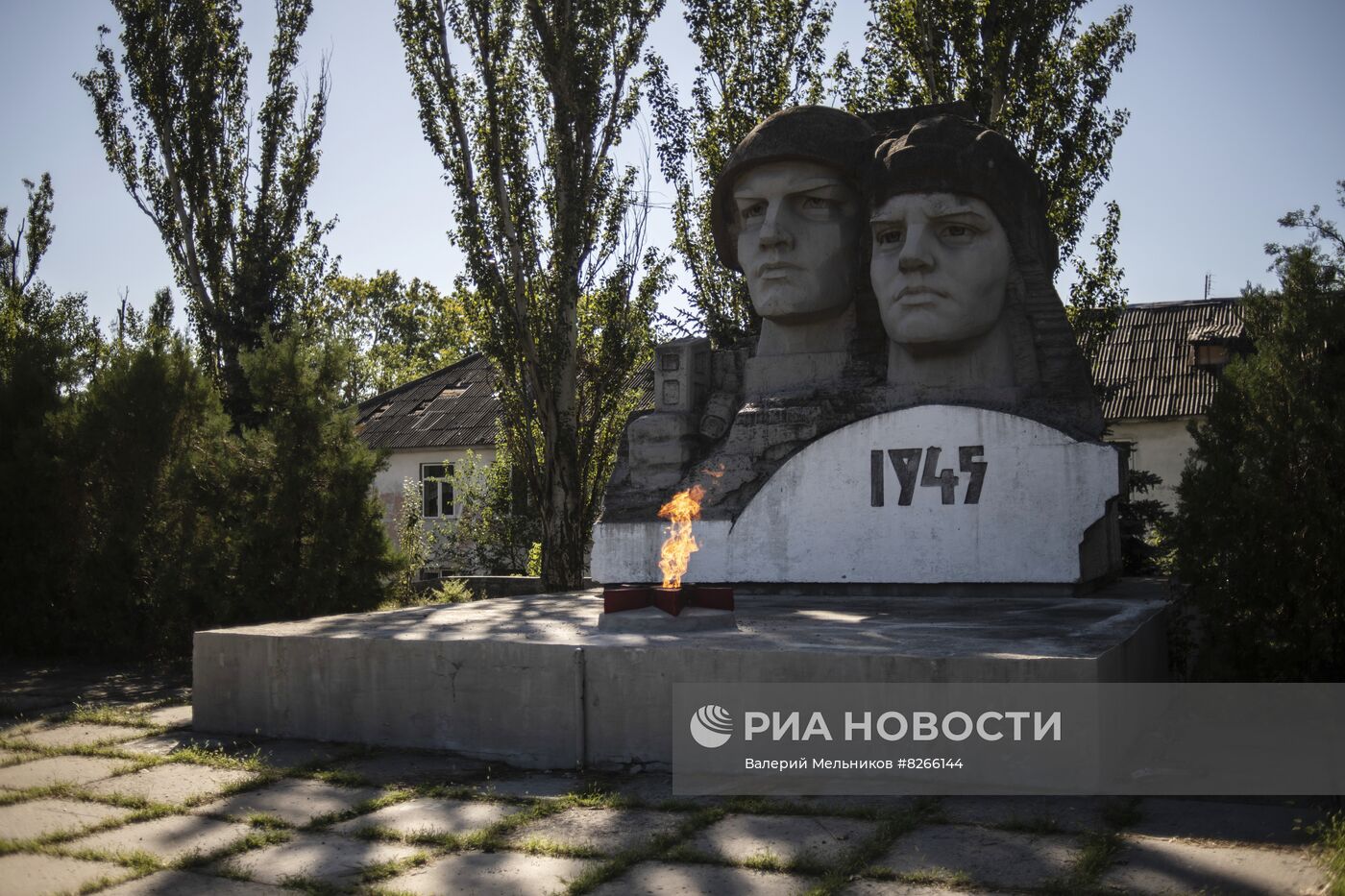 Повседневная жизнь в освобожденном Северодонецке в ЛНР