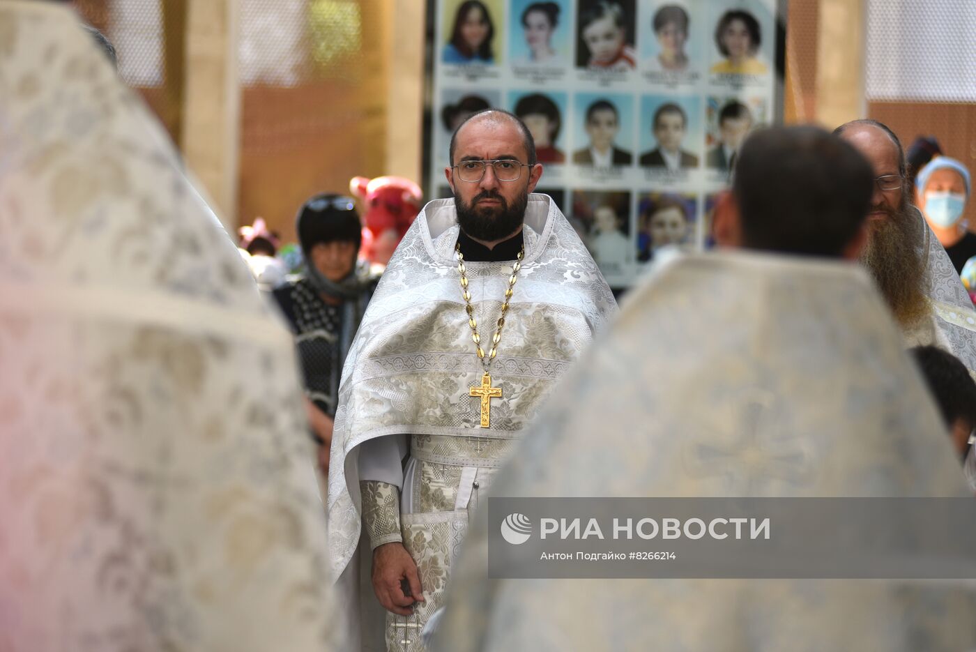 Траурные мероприятия по случаю годовщины трагедии в Беслане