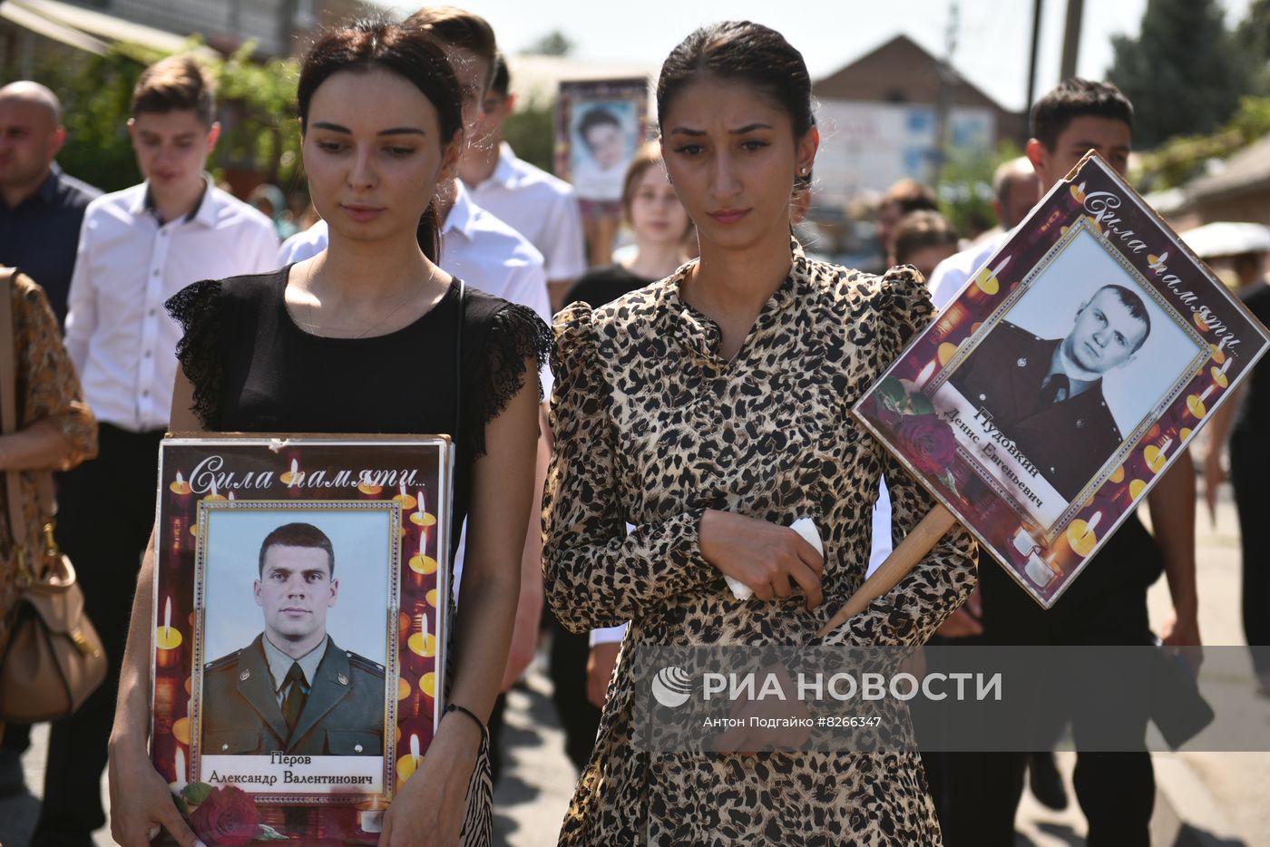 Траурные мероприятия по случаю годовщины трагедии в Беслане