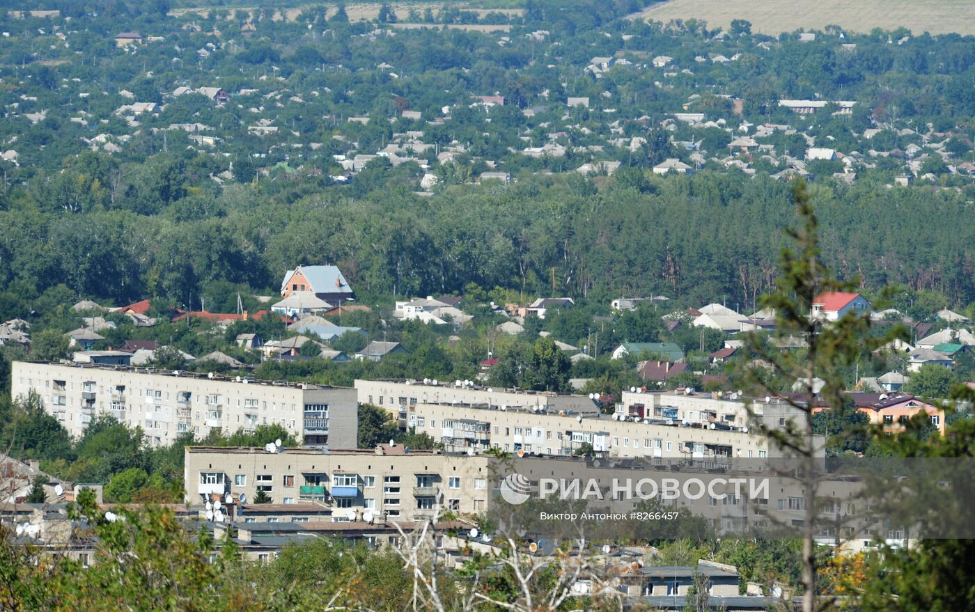 Город Изюм после обстрелов ВСУ