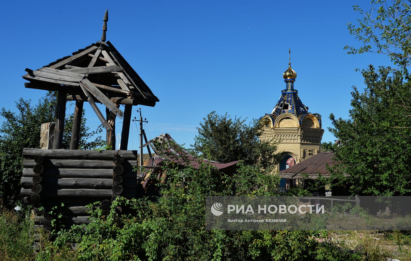 Город Изюм после обстрелов ВСУ