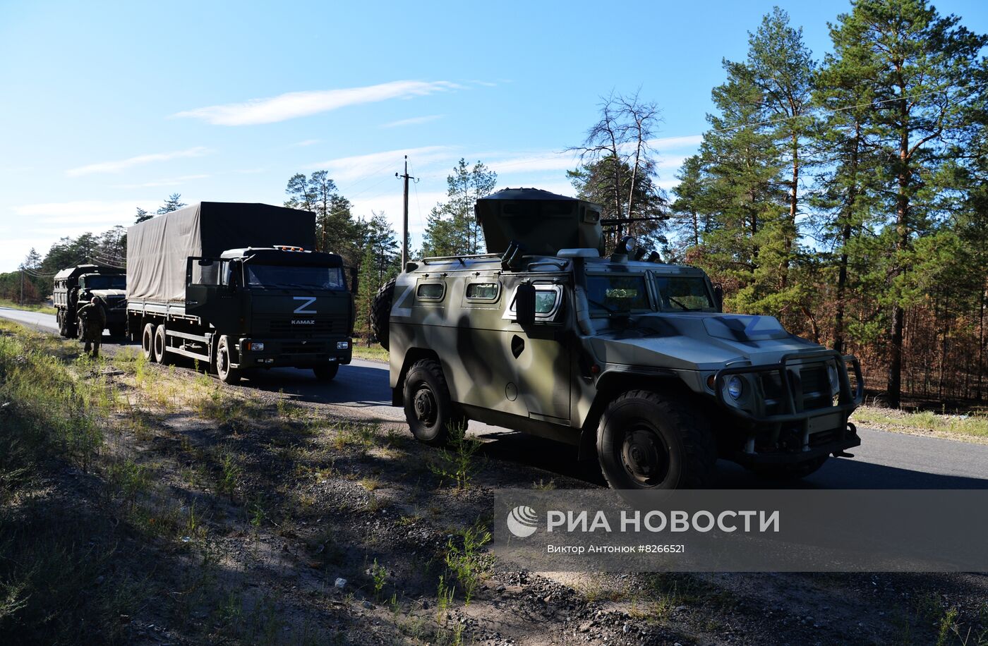 Город Изюм после обстрелов ВСУ