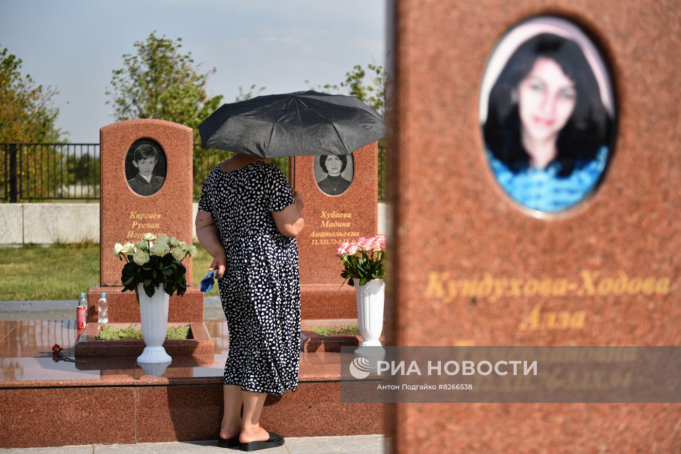 Траурные мероприятия по случаю годовщины трагедии в Беслане
