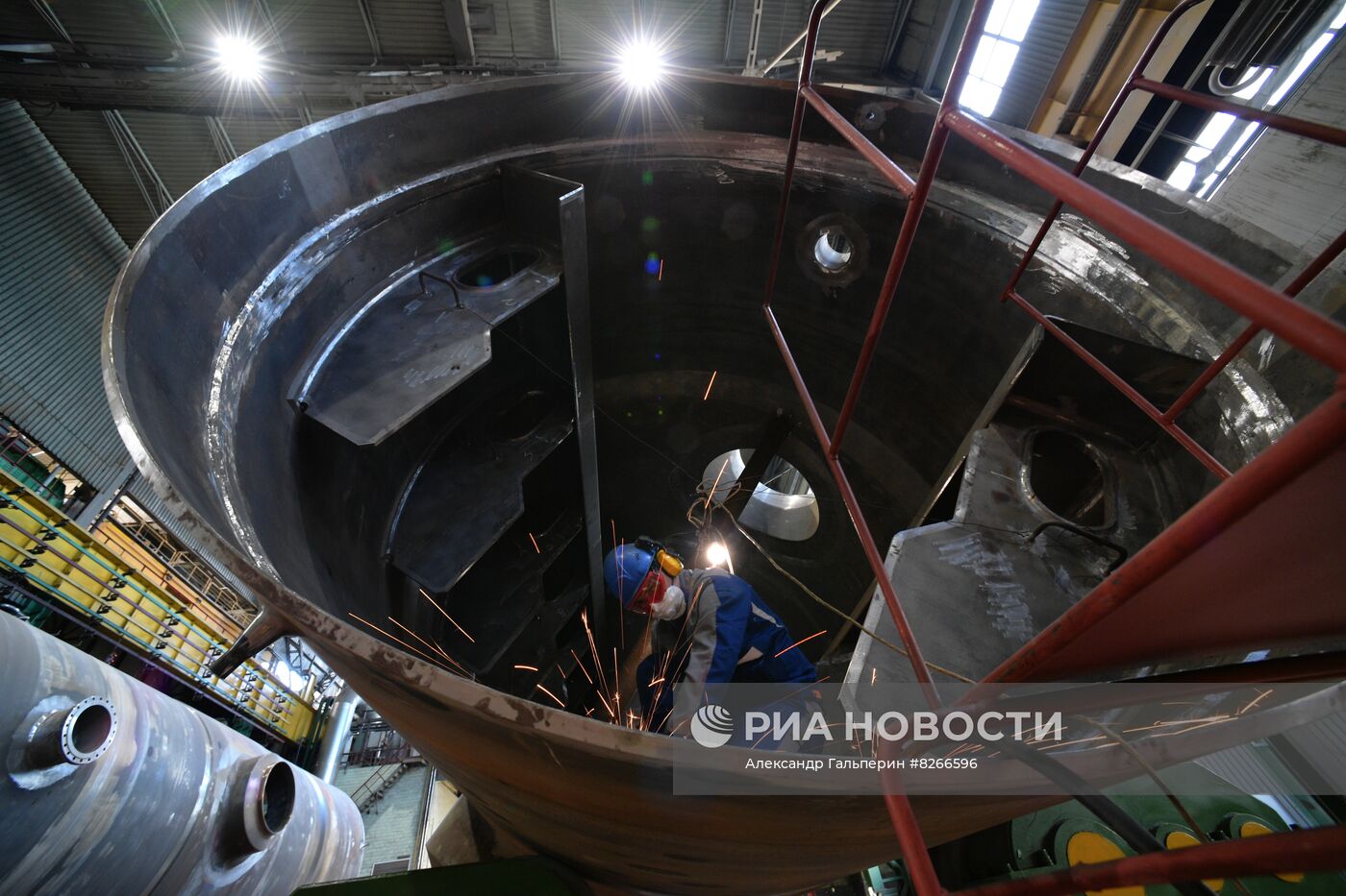 Производство оборудования для атомного реактора египетской АЭС "Эль-Дабаа"