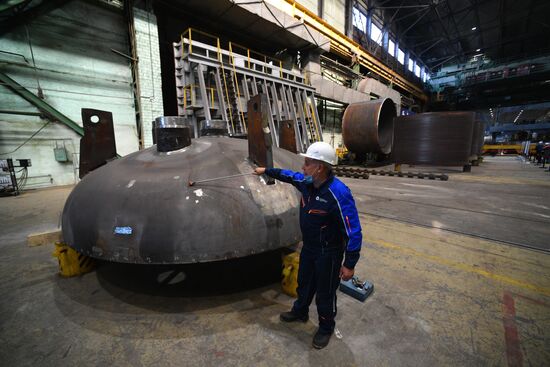 Производство оборудования для атомного реактора египетской АЭС "Эль-Дабаа"