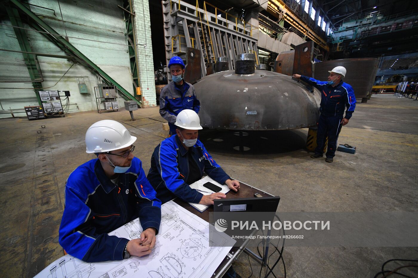 Производство оборудования для атомного реактора египетской АЭС "Эль-Дабаа"