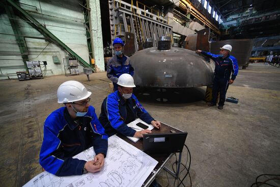 Производство оборудования для атомного реактора египетской АЭС "Эль-Дабаа"